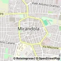 Térkép Mirandola