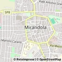 Kort Mirandola