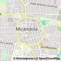Hartă Mirandola