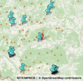 Mappa Frazione Fontanino, 27050 Val di Nizza PV, Italia (6.1895)