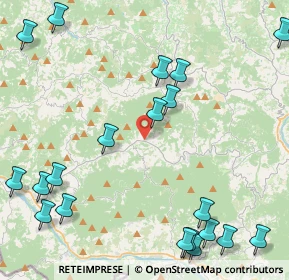 Mappa Frazione Fontanino, 27050 Val di Nizza PV, Italia (5.9575)