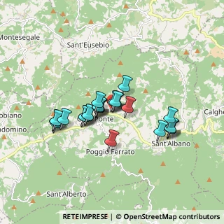 Mappa Frazione Fontanino, 27050 Val di Nizza PV, Italia (1.35)