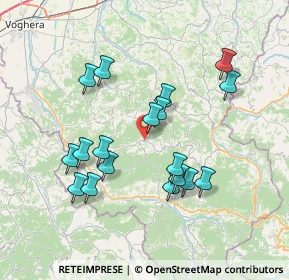 Mappa Frazione Fontanino, 27050 Val di Nizza PV, Italia (7.02778)