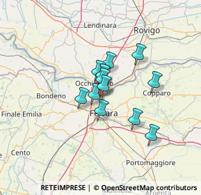 Mappa Via della Forza, 44123 Ferrara FE, Italia (8.24538)