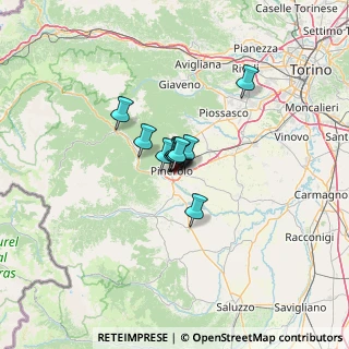 Mappa Via Giovanni Pascoli, 10064 Pinerolo TO, Italia (5.58636)