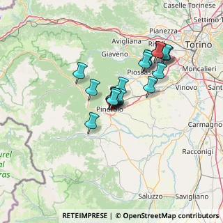 Mappa Via Giovanni Pascoli, 10064 Pinerolo TO, Italia (10.899)