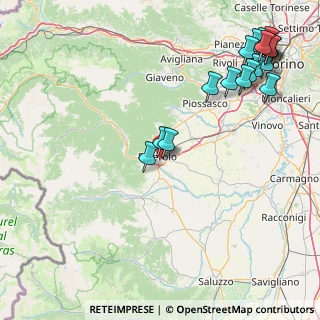 Mappa Via Giovanni Pascoli, 10064 Pinerolo TO, Italia (23.263)