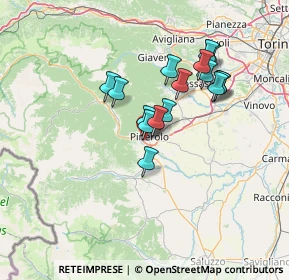 Mappa Via Pasubio, 10064 Pinerolo TO, Italia (11.49813)