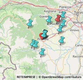 Mappa Via Pasubio, 10064 Pinerolo TO, Italia (10.816)