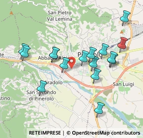 Mappa Via Pasubio, 10064 Pinerolo TO, Italia (1.88375)