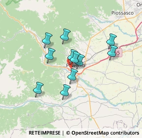 Mappa Via Pasubio, 10064 Pinerolo TO, Italia (5.43545)