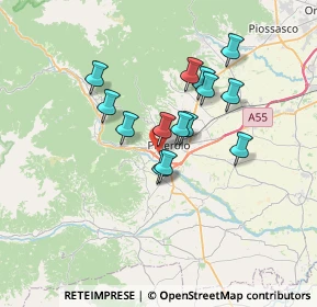 Mappa Via Pasubio, 10064 Pinerolo TO, Italia (5.37429)