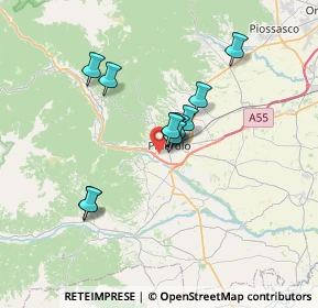 Mappa Via Pasubio, 10064 Pinerolo TO, Italia (5.47545)