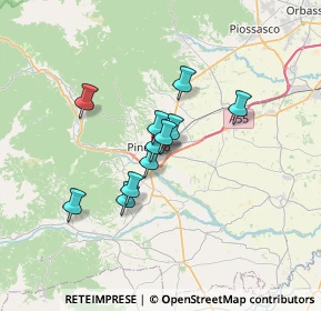 Mappa Via Bignone E., 10064 Pinerolo TO, Italia (4.76)