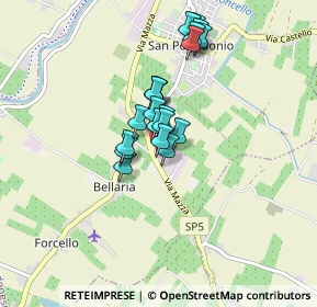 Mappa Via Filippo Turati, 41039 San Possidonio MO, Italia (0.622)