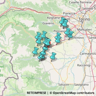 Mappa Via Dell' Isolantie, 10064 Pinerolo TO, Italia (9.806)