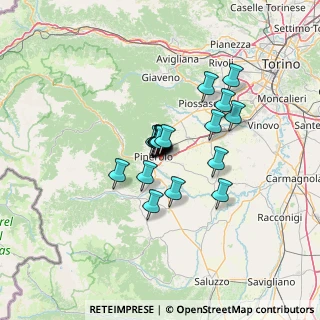 Mappa Via Dell' Isolantie, 10064 Pinerolo TO, Italia (8.246)