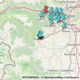 Mappa Via Dell' Isolantie, 10064 Pinerolo TO, Italia (16.605)