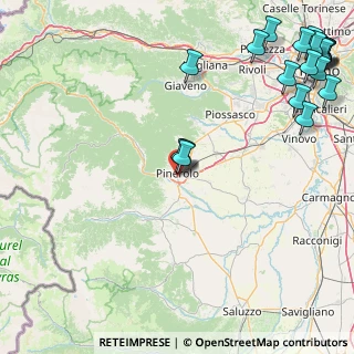 Mappa Via Monviso, 10064 Pinerolo TO, Italia (25.9165)