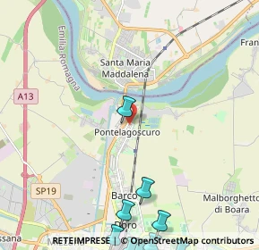 Mappa Via Verona, 44123 Ferrara FE, Italia (3.54818)