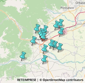 Mappa Via dell'Isolantite, 10064 Pinerolo TO, Italia (4.89067)