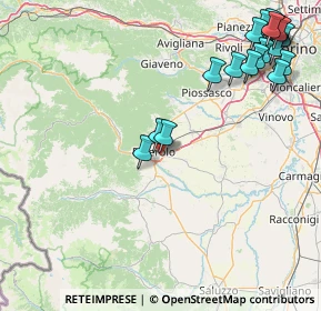 Mappa Via dell'Isolantite, 10064 Pinerolo TO, Italia (22.6555)