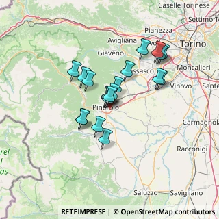 Mappa Via dell'Isolantite, 10064 Pinerolo TO, Italia (10.776)
