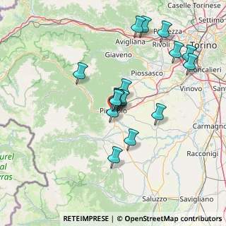 Mappa Via Eugenio Juvenal, 10064 Pinerolo TO, Italia (13.53875)