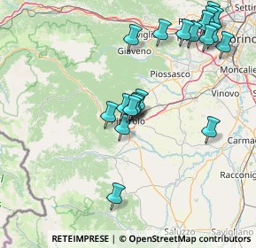 Mappa Via Schierano, 10064 Pinerolo TO, Italia (16.8145)