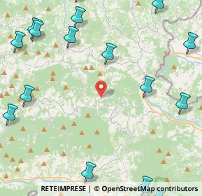 Mappa Località Calghera, 27050 Colli Verdi PV, Italia (7.1095)