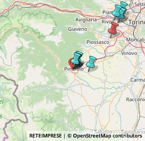 Mappa Via Mario Risso, 10064 Pinerolo TO, Italia (13.47818)