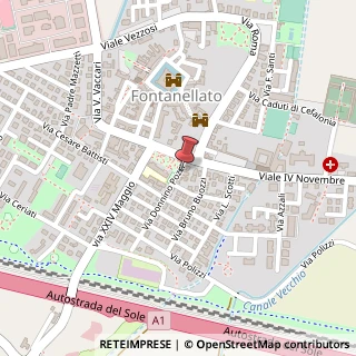 Mappa Via Pozzi Donnino, 1, 43012 Fontanellato, Parma (Emilia Romagna)