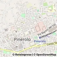 Mapa Pinerolo
