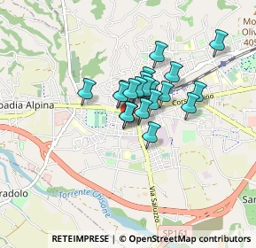 Mappa Via Montegrappa, 10064 Pinerolo TO, Italia (0.5235)