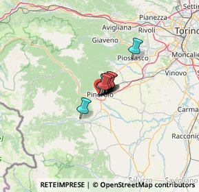 Mappa Via Montegrappa, 10064 Pinerolo TO, Italia (3.14909)