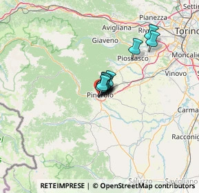 Mappa Via Michele Bravo, 10064 Pinerolo TO, Italia (5.80273)