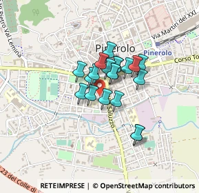 Mappa Via Michele Bravo, 10064 Pinerolo TO, Italia (0.2675)