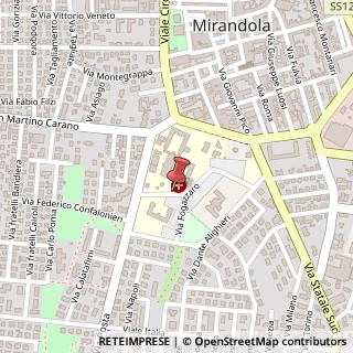 Mappa Via smerieri 9, 41037 Mirandola, Modena (Emilia Romagna)