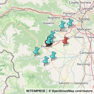 Mappa Piazzale Battaglione Alpini Susa, 10064 Pinerolo TO, Italia (7.95833)