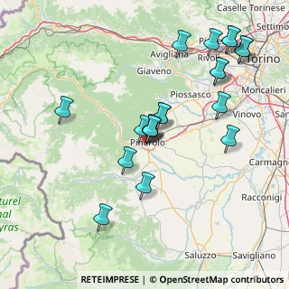 Mappa Viale Piazza D'Armi, 10064 Pinerolo TO, Italia (16.2595)