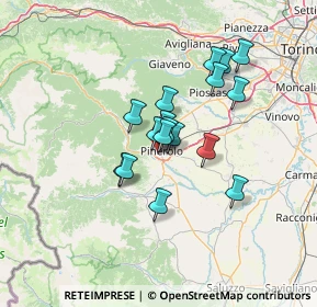 Mappa Via dei Mille, 10064 Pinerolo TO, Italia (9.97588)