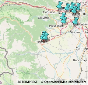 Mappa Via Castina Vastameglio, 10064 Pinerolo TO, Italia (17.86538)