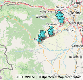 Mappa Strada delle Cascine Vastameglio, 10064 Pinerolo TO, Italia (9.28182)