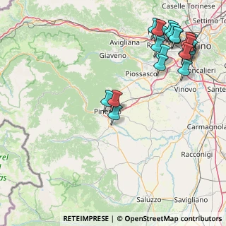Mappa A55 Torino - Pinerolo, 10064 Torino TO, Italia (21.7355)
