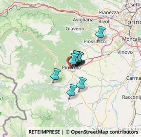 Mappa Via Monte Grappa, 10064 Pinerolo TO, Italia (5.615)