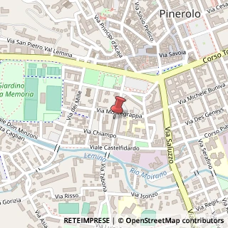 Mappa Via Filippo Turati, 29, 10064 Pinerolo, Torino (Piemonte)
