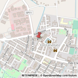 Mappa Piazza Sante Pincolini, 7, 43012 Fontanellato, Parma (Emilia Romagna)