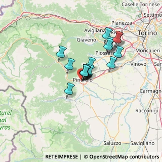 Mappa Via Piero Gobetti, 10064 Pinerolo TO, Italia (9.80944)