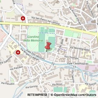 Mappa Viale Piazza d'Armi,  37, 10064 Pinerolo, Torino (Piemonte)