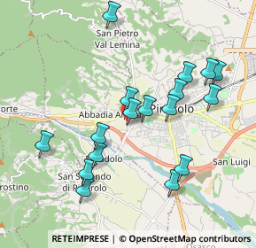 Mappa Stradale San Secondo, 10064 Pinerolo TO, Italia (1.90471)